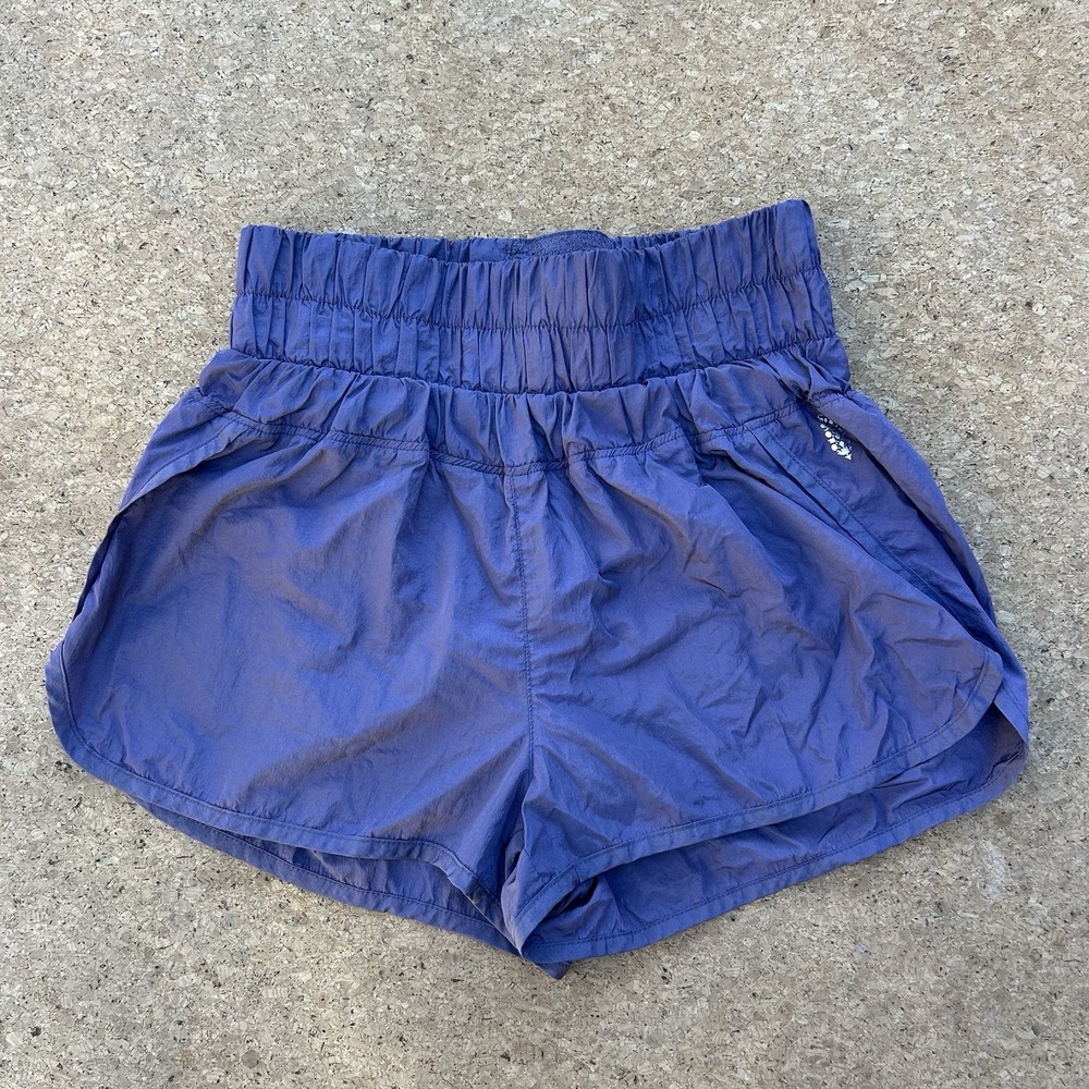 Free People x FP Movement The Way Home High Waisted Athletic Work Out Run Shorts